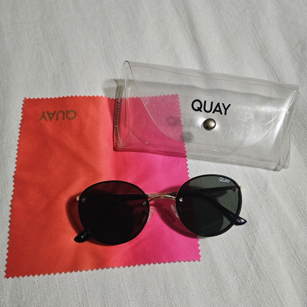 Quay Australia Black Sunglasses